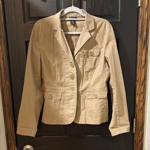Stylish Beige Women's Blazer